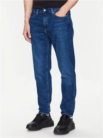 Calvin Klein Jeans Jeansy J30J322819 Modrá Taper Fit