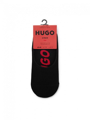 Hugo Pánské kotníkové ponožky 50491244 Černá