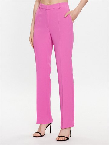 Bruuns Bazaar Kalhoty z materiálu Floretta Cassa BBW3367 Růžová Regular Fit