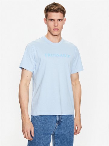 Trussardi T-Shirt 52T00724 Světle modrá Regular Fit