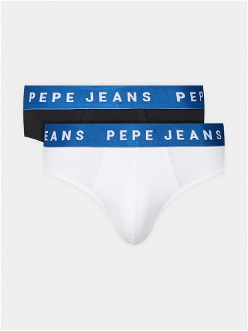 Pepe Jeans Slipy Logo Bf Lr 2P PMU10962 Bílá