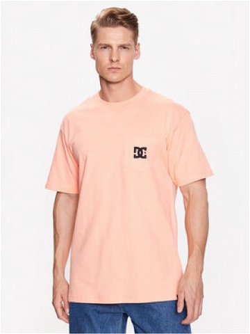 DC T-Shirt Star Pocket ADYZT05043 Oranžová Regular Fit