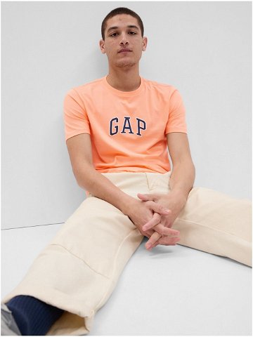 Oranžové pánské tričko GAP