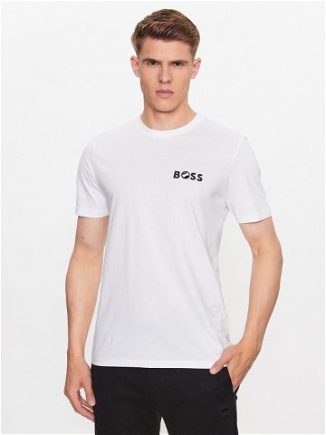 Boss T-Shirt 50489420 Bílá Regular Fit