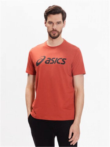 Asics T-Shirt Big Logo 2031A978 Oranžová Regular Fit