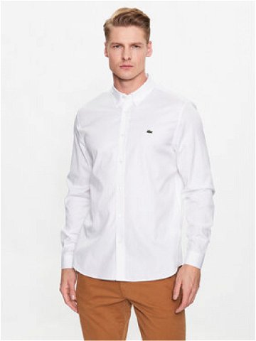 Lacoste Košile CH2933 Bílá Regular Fit