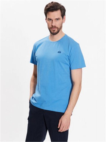 La Martina T-Shirt VMR004 JS206 Modrá Regular Fit