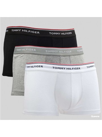 Tommy Hilfiger Low Rise Trunk 3 Pack Premium Essentials C O Black White Grey