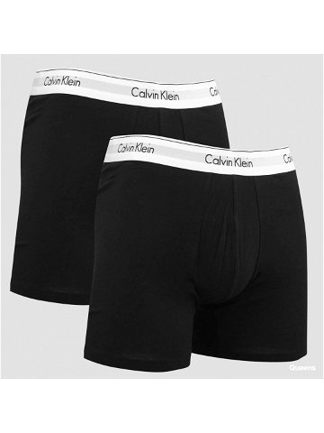 Calvin Klein 2Pack Boxer Briefs Modern Cotton C O černé