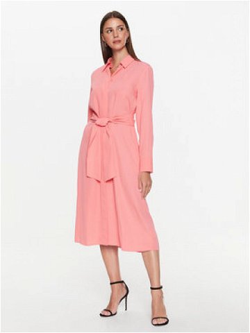 Seidensticker Košilové šaty 60 134572 Růžová Regular Fit