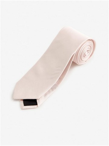 Světle růžová pánská kravata Celio Ritiefine