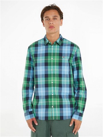 Tommy Jeans Essential Košile Zelená