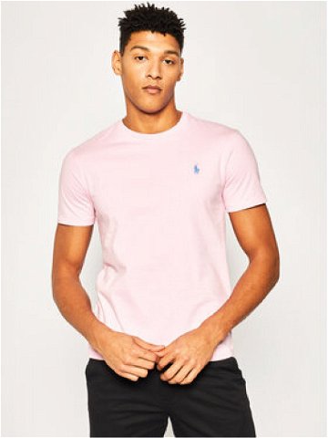 Polo Ralph Lauren T-Shirt 710671438 Růžová Custom Slim Fit