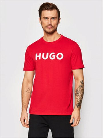 Hugo T-Shirt Dulivio 50467556 Červená Regular Fit