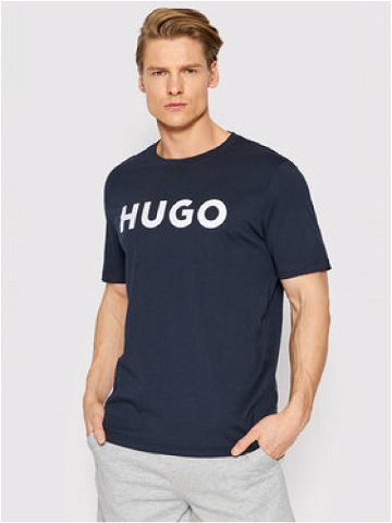 Hugo T-Shirt Dulivio 50467556 Tmavomodrá Regular Fit