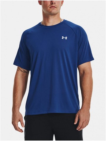 Modré sportovní tričko Under Armour UA Tech Reflective SS