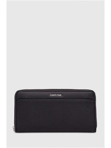 Peněženka Calvin Klein černá barva K60K610949