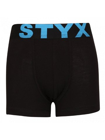 Dětské boxerky Styx sportovní guma černé GJ961 4-5 let