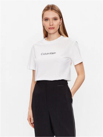 Calvin Klein T-Shirt Hero Logo K20K205448 Bílá Regular Fit
