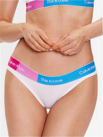 Calvin Klein Underwear Klasické kalhotky 000QF7256E Bílá