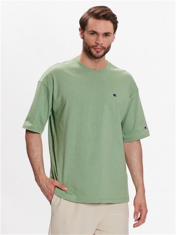 Champion T-Shirt 216548 Zelená Regular Fit