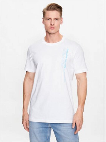 Calvin Klein Jeans T-Shirt J30J323532 Bílá Regular Fit