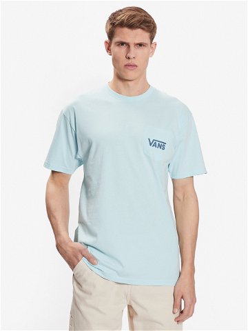 Vans T-Shirt Classic Back VN00004W Světle modrá Classic Fit
