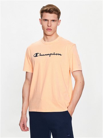 Champion T-Shirt 218604 Oranžová Regular Fit