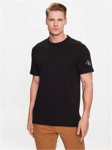 Calvin Klein Jeans T-Shirt J30J323489 Černá Regular Fit