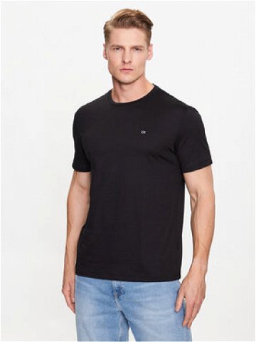 Calvin Klein T-Shirt Smooth K10K110589 Černá Regular Fit