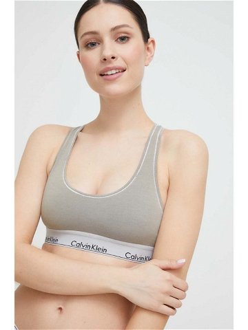 Podprsenka Calvin Klein Underwear šedá barva