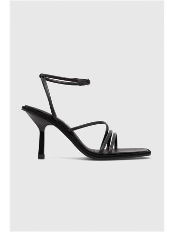 Kožené sandály Gant Divone černá barva 25561399 G00