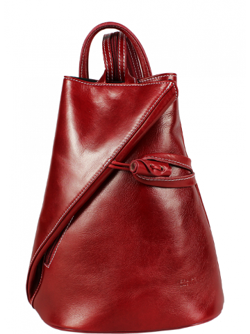 Kožený batoh Nilde Rossa