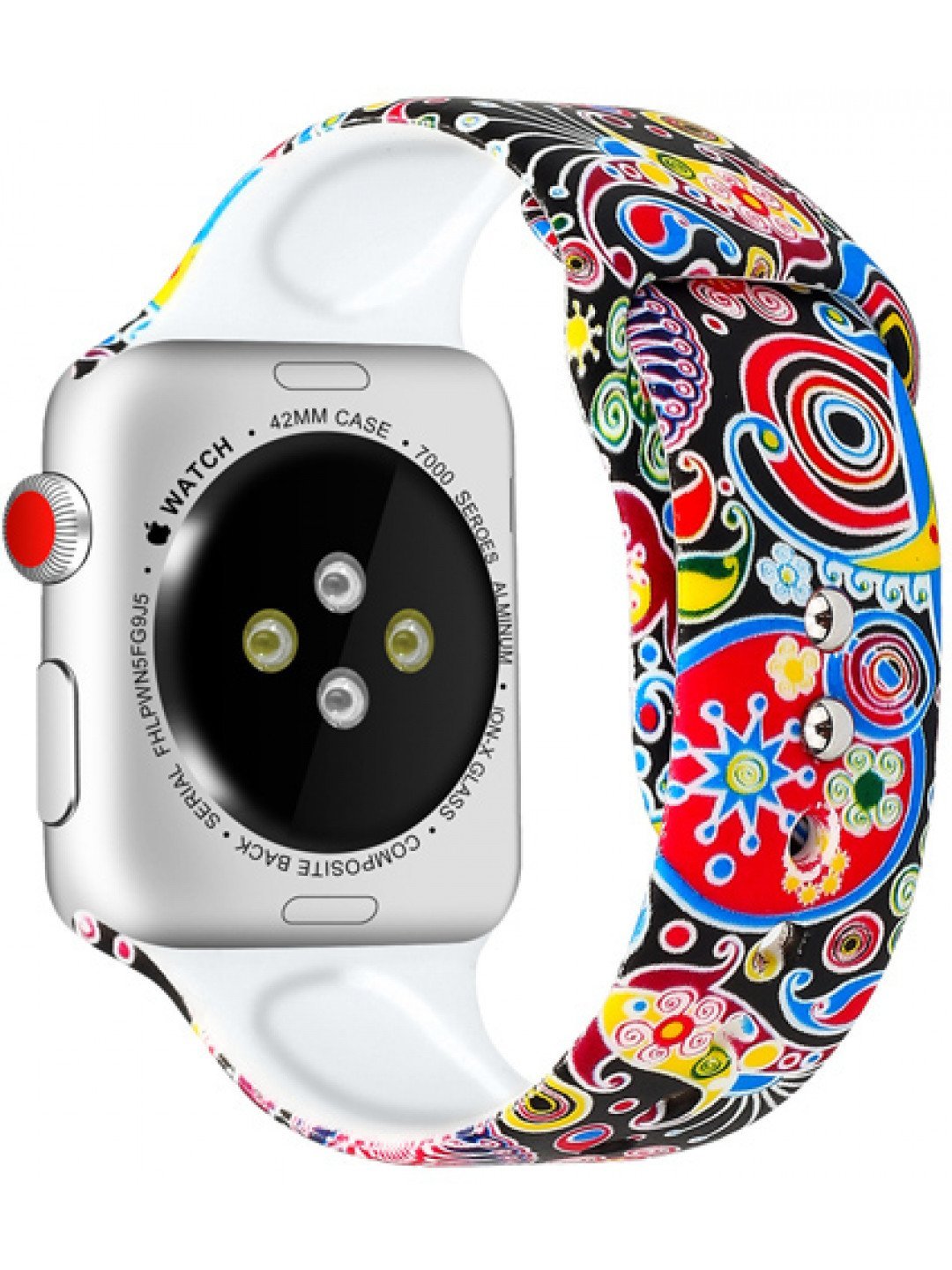 4wrist Silikonový řemínek pro Apple Watch – Colourful 38 40 41 mm
