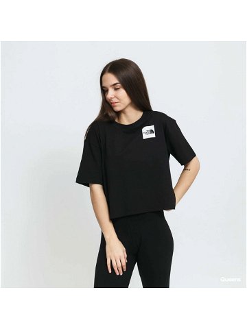 The North Face W Cropped Fine Tee černé