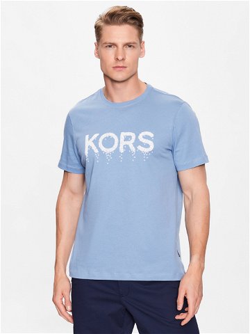Michael Kors T-Shirt CS351IGFV4 Světle modrá Regular Fit