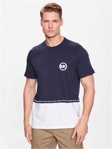 Michael Kors T-Shirt CS351I7FV4 Tmavomodrá Regular Fit
