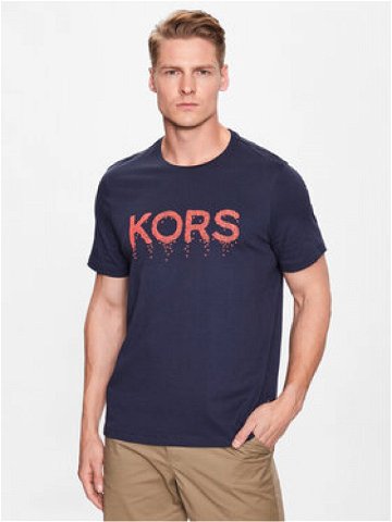 Michael Kors T-Shirt CS351IGFV4 Tmavomodrá Regular Fit
