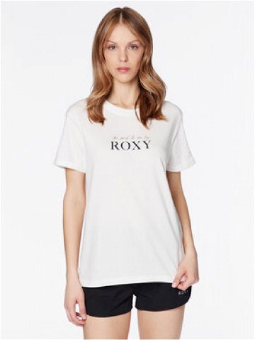 Roxy T-Shirt Noon Ocean ERJZT05490 Bílá Regular Fit