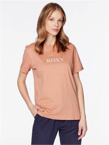 Roxy T-Shirt Noon Ocean ERJZT05490 Oranžová Regular Fit
