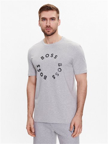 Boss T-Shirt 50488831 Šedá Regular Fit