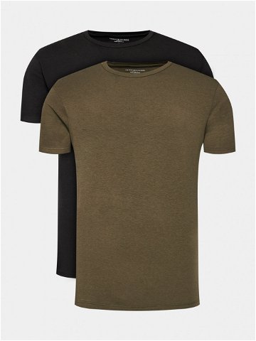 Tommy Hilfiger 2-dílná sada T-shirts UM0UM02762 Černá Regular Fit