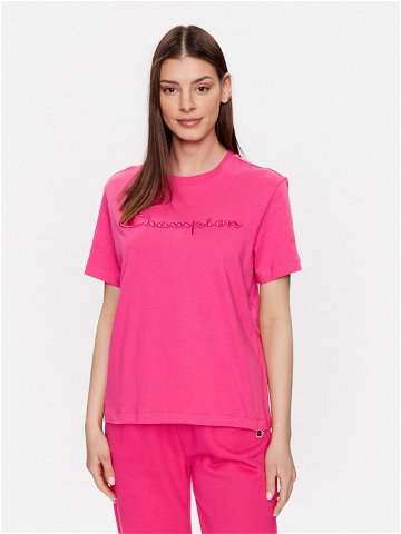 Champion T-Shirt 116058 Růžová Regular Fit