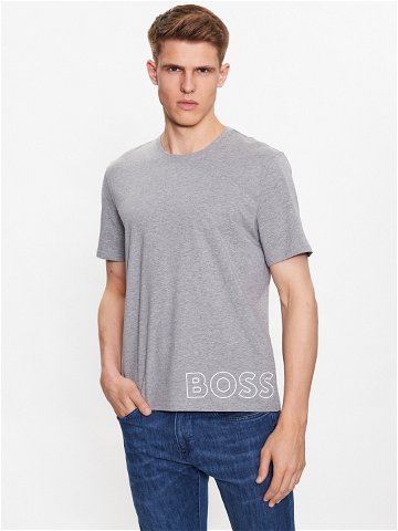 Boss T-Shirt 50472750 Šedá Regular Fit