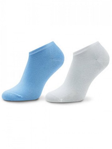 Tommy Hilfiger Sada 2 párů dámských nízkých ponožek 343024001 Bílá