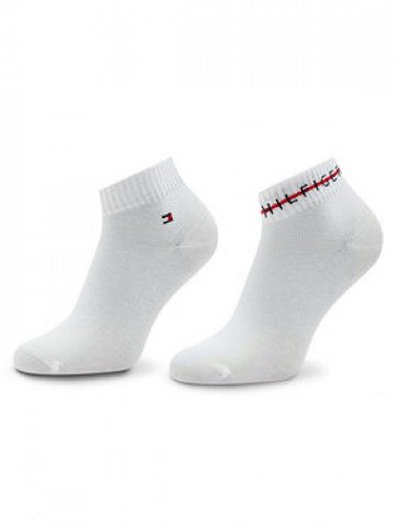 Tommy Hilfiger Sada 2 párů pánských nízkých ponožek 701222187 Bílá
