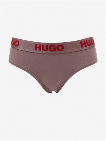 Starorůžové dámské kalhotky HUGO