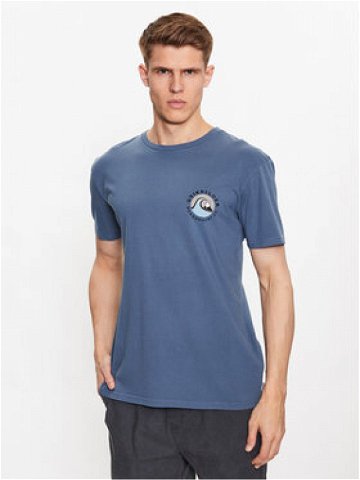 Quiksilver T-Shirt Qs Bubble Stamp EQYZT07258 Modrá Regular Fit