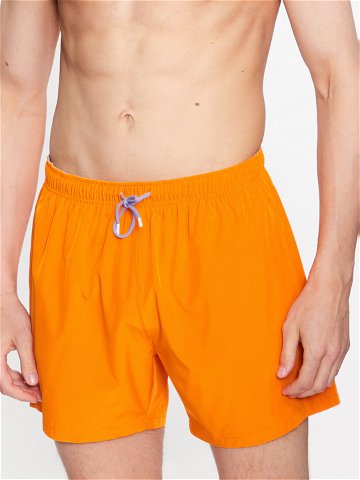 Boss Plavecké šortky Tio 50491601 Oranžová Regular Fit