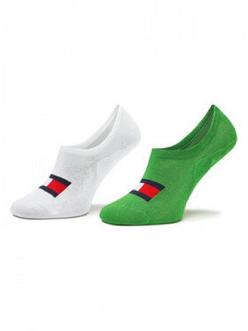 Tommy Hilfiger Sada 2 párů pánských ponožek 701223928 Zelená